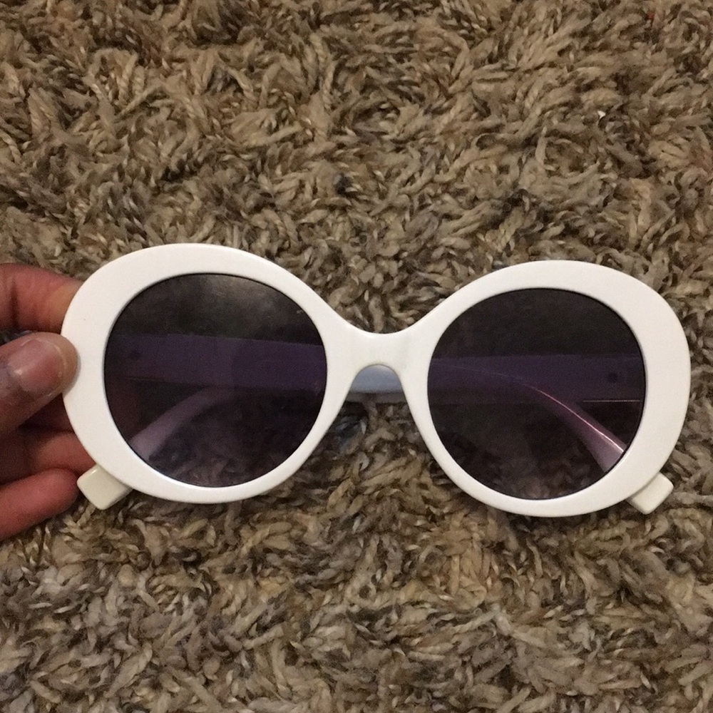 White sunglasses